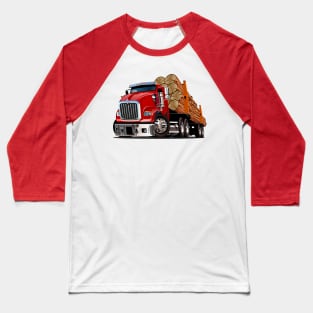 Cartoon truck Baseball T-Shirt